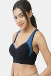 Lady Lyka Cotton Padded Sports Bra (Pack of 2) - Multicolor — thumbnail 8